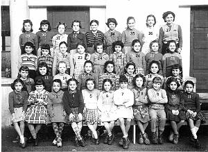 ECOLE JULES RENARD FILLES 1953 CM2 N03